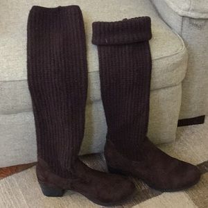 Chocolate brown boots